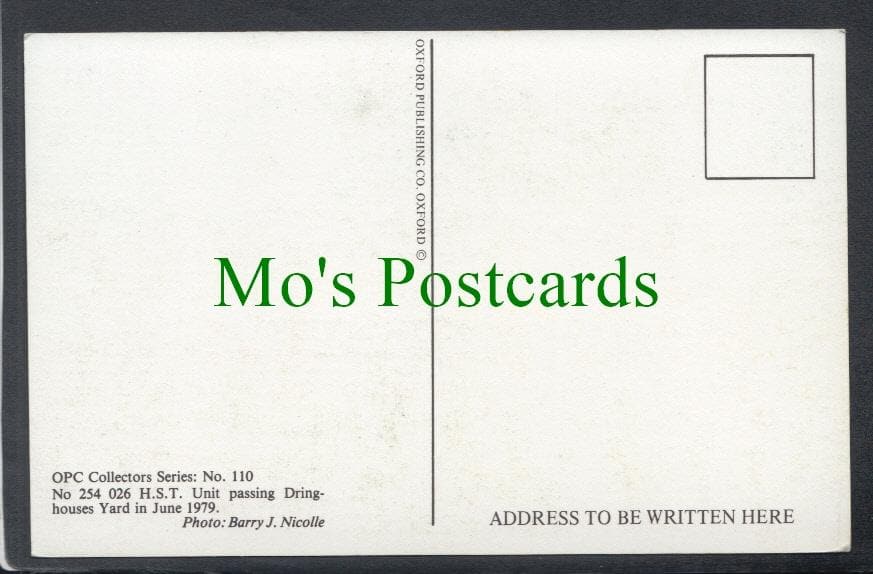 Railways Postcard - H.S.T Unit, Dringhouses Yard