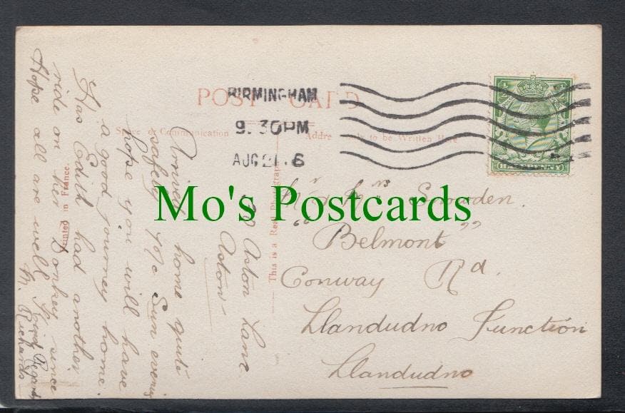 Glamour Postcard - Young Lady Pose