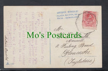 Load image into Gallery viewer, Glamour Postcard - Lady With a Tambourine