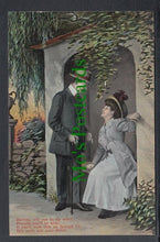 Load image into Gallery viewer, Glamour Postcard - Romantic Couple