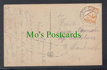 Load image into Gallery viewer, Glamour Postcard - Young Lady With Flowers