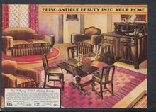 Load image into Gallery viewer, Advertising Postcard - Bolsom's Furniture Catalogue