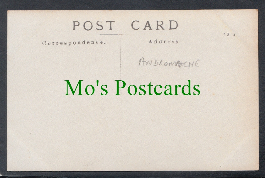 Naval Postcard - H.M.S.Andromache