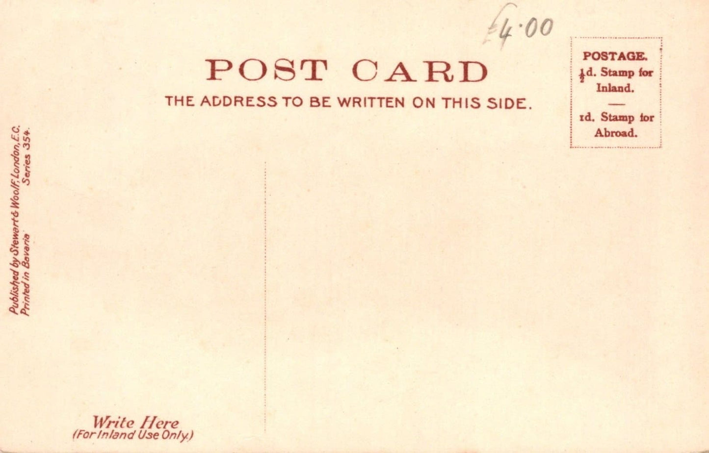 Pageants Postcard - York Historic Pageant 1909 - Anglo-Saxon Lady, A.D.1066 - Mo’s Postcards