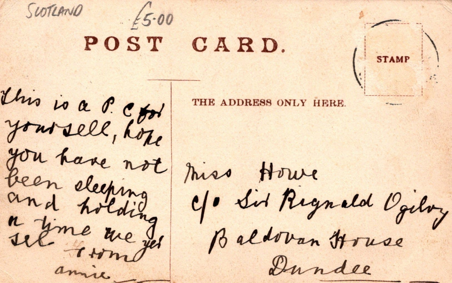 Scotland Postcard - Craiggowan, Ballater - Mo’s Postcards