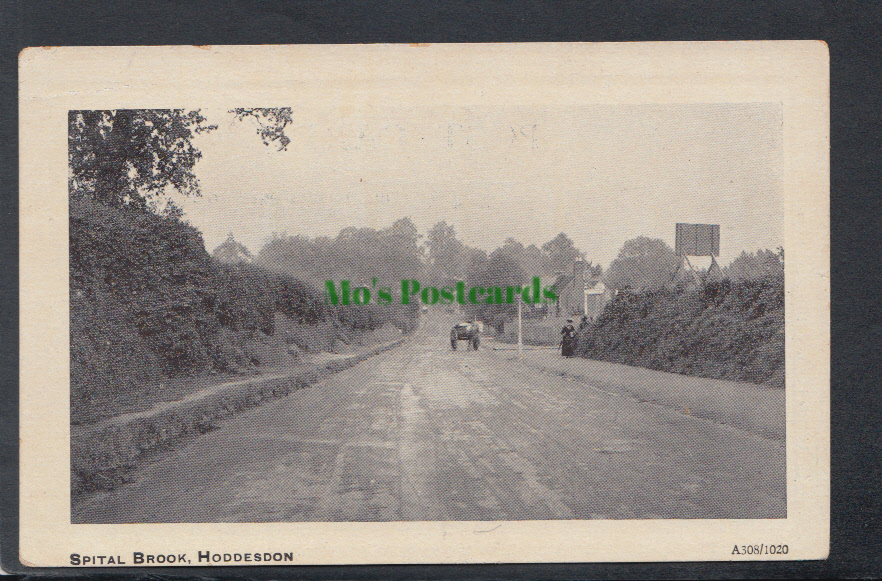 Hertfordshire Postcard - Spital Brook, Hoddesdon, 1948 - Mo’s Postcards