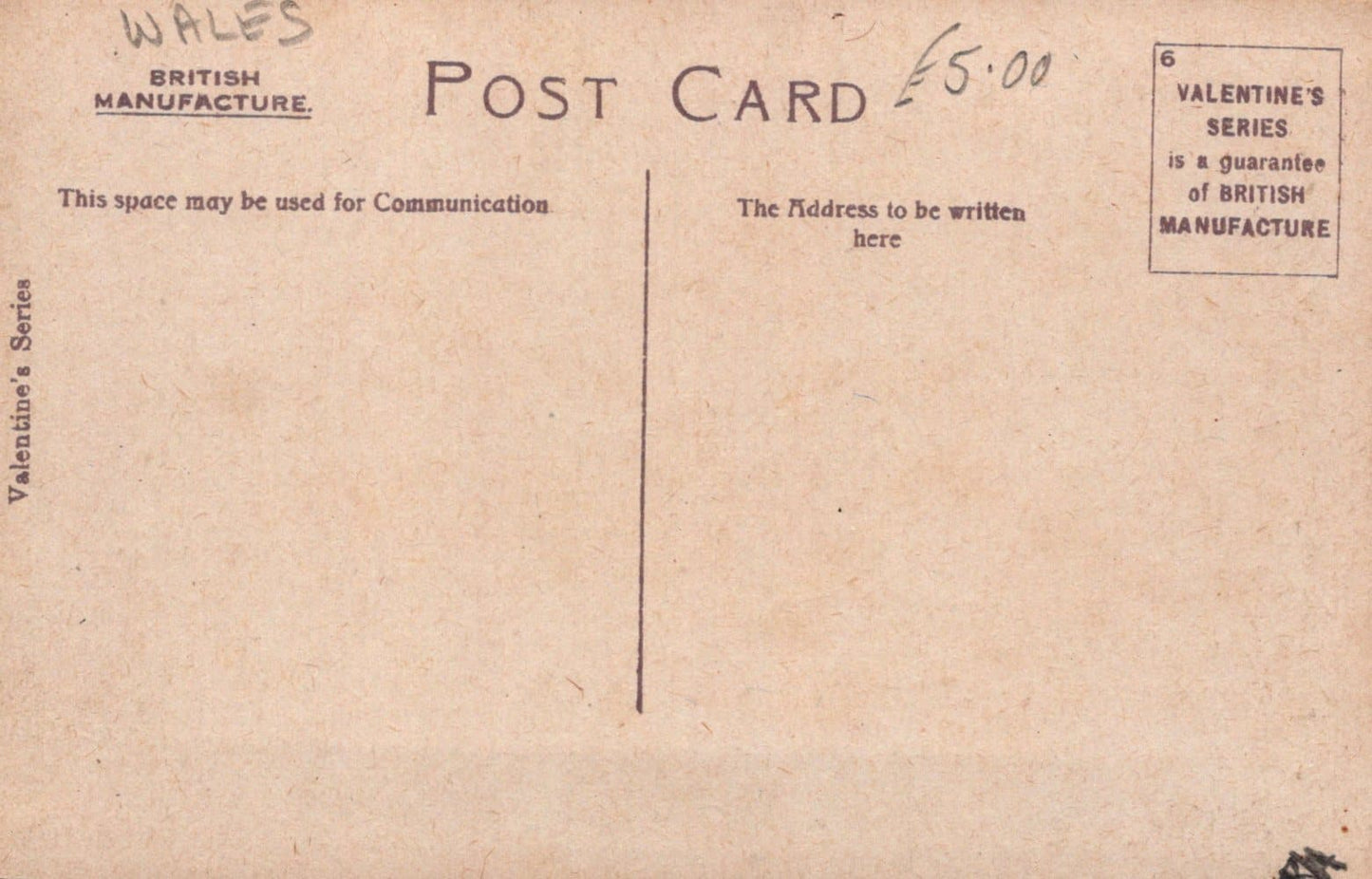 Wales Postcard - Wyndham Street (Showing Hospital), Barry Dock - Mo’s Postcards