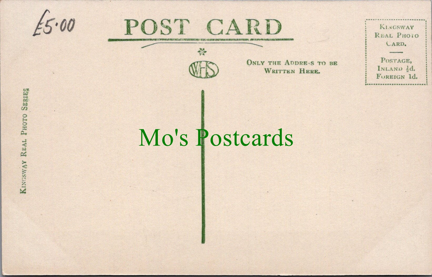 Shipping Postcard - The S.S."Ionic"