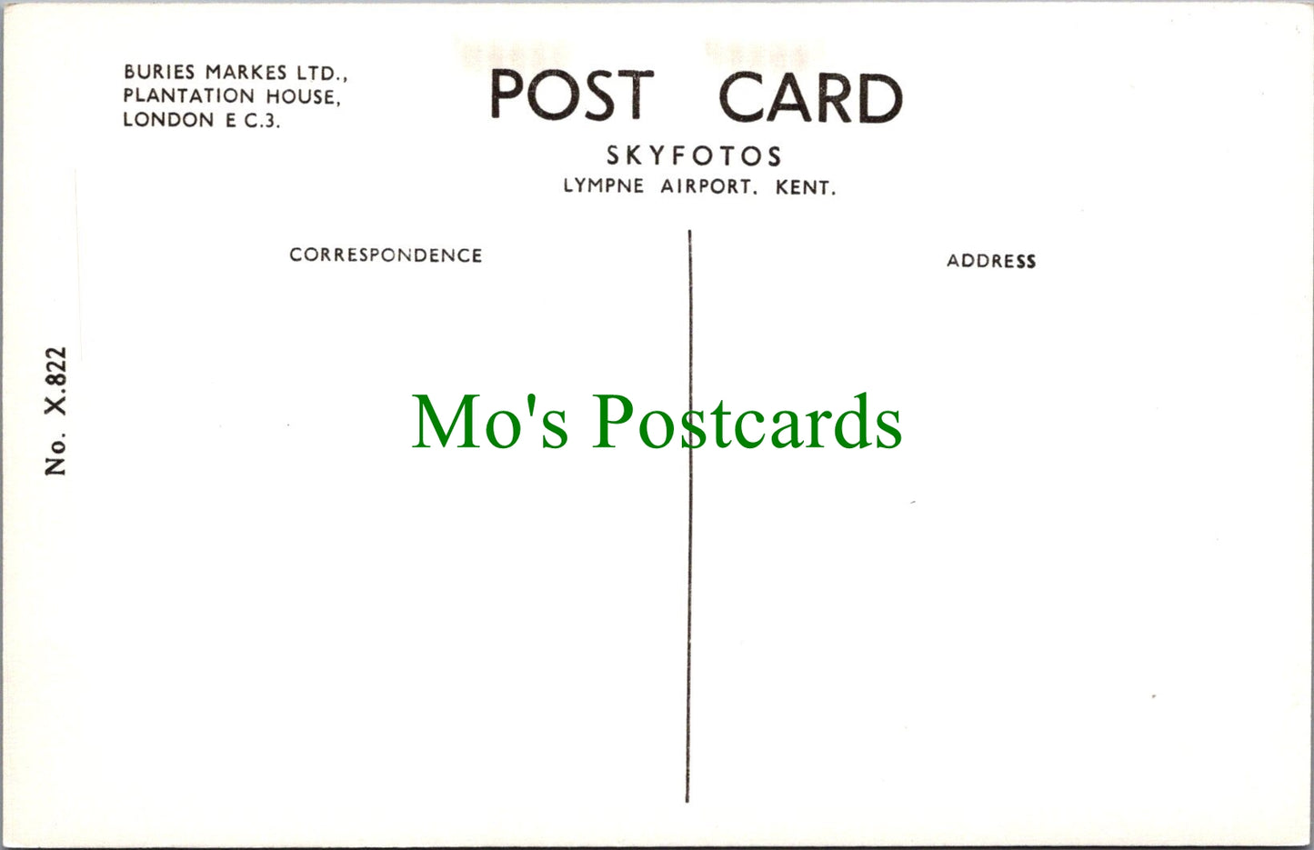 Shipping Postcard - M.V."La Falda"