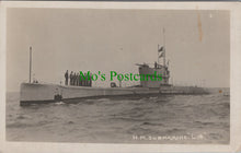 Load image into Gallery viewer, Naval Postcard - H.M.Submarine "L4"
