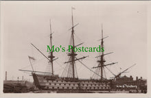 Load image into Gallery viewer, Naval Postcard - H.M.S.Victory, Portsmouth