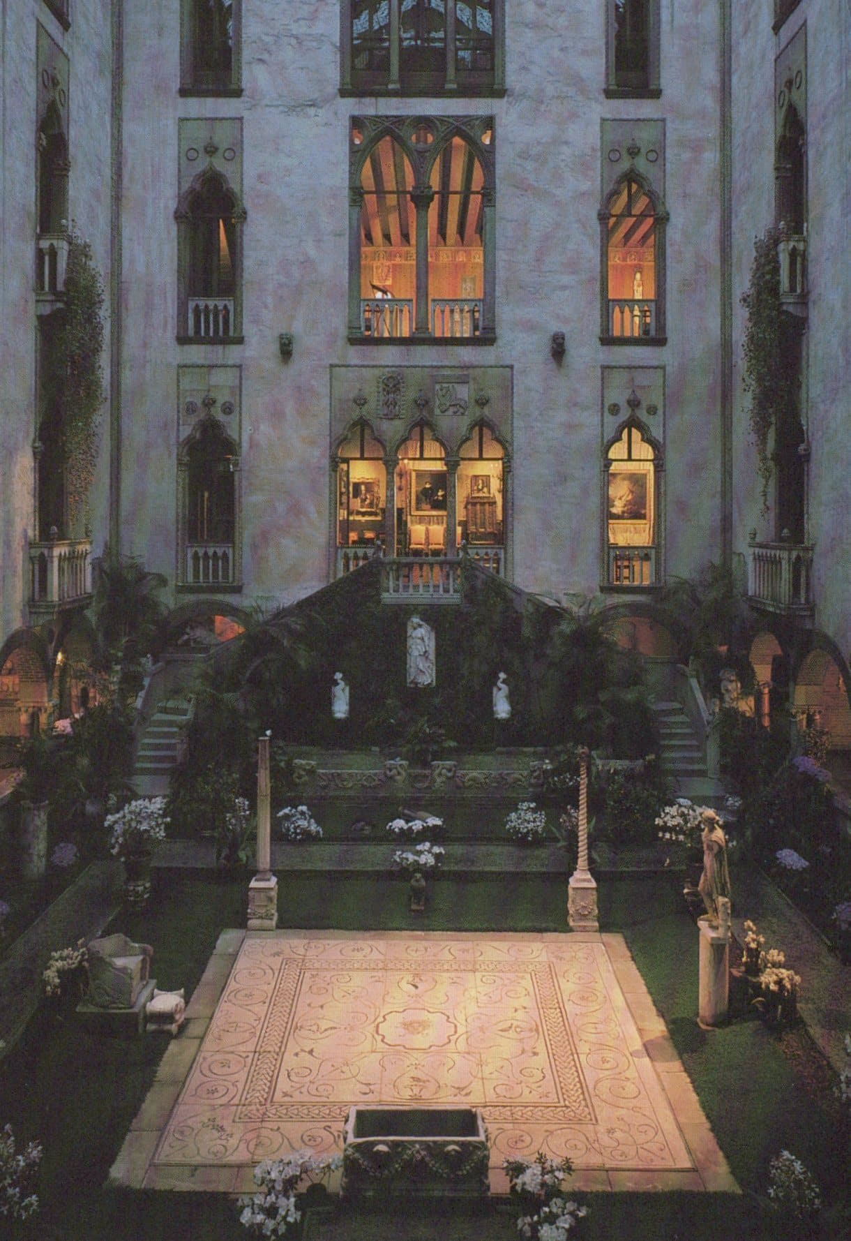 America Postcard - Isabella Stewart Gardner Museum, Boston, Massachusetts - Mo’s Postcards