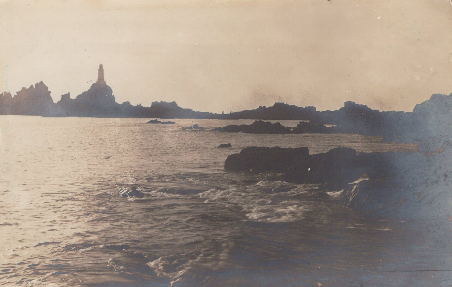 Coastal Scenery Postcard - Coastline and a Lighthouse - Mo’s Postcards