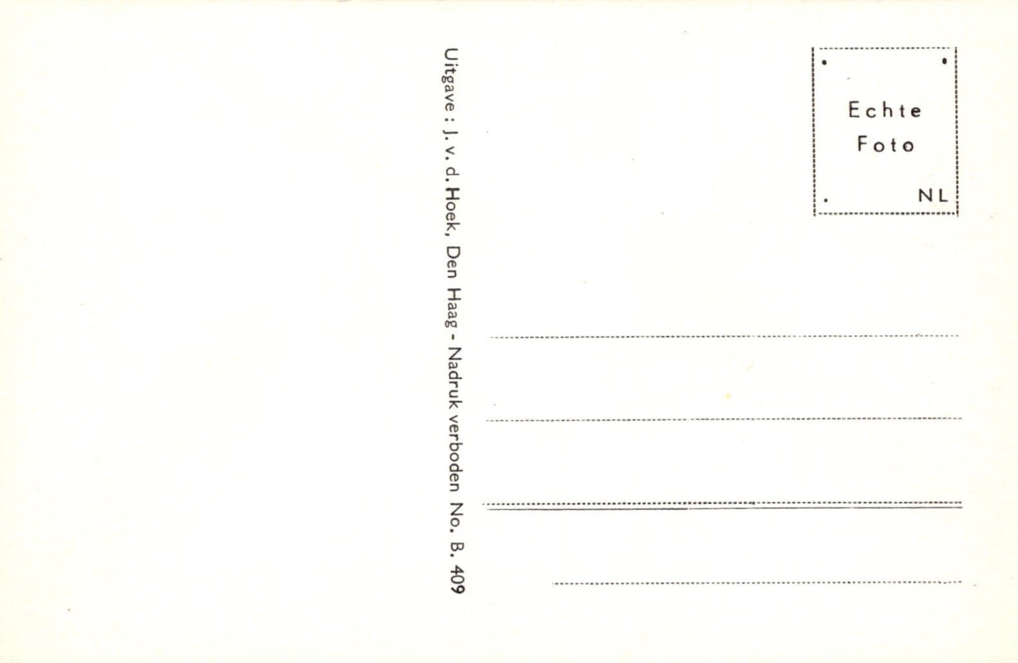Netherlands Postcard - Voorburg, Juliana Bernhardpark - Mo’s Postcards