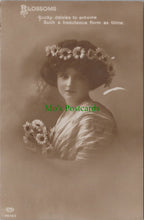 Load image into Gallery viewer, Glamour Postcard - Blossoms Poem