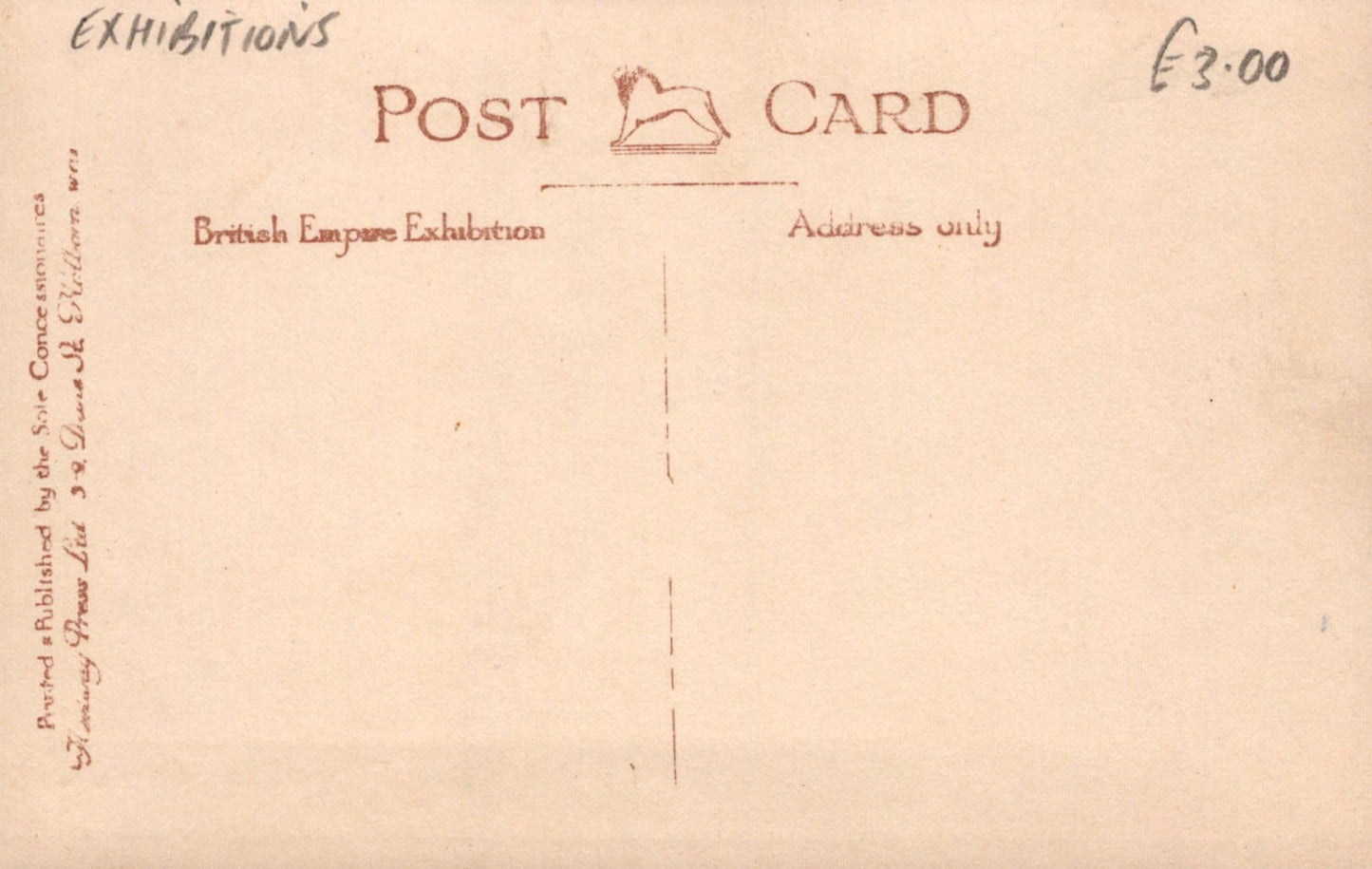 Exhibition Postcard - The British Empire Exhibition - Marlborough - Cavaliers and Roundheads - Mo’s Postcards