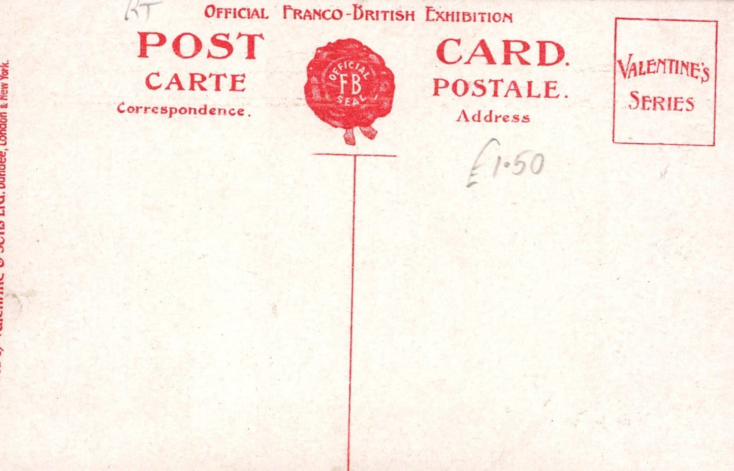 Exhibition Postcard - Colonial Avenue, Franco-British Exhibition, London, 1908 - Mo’s Postcards