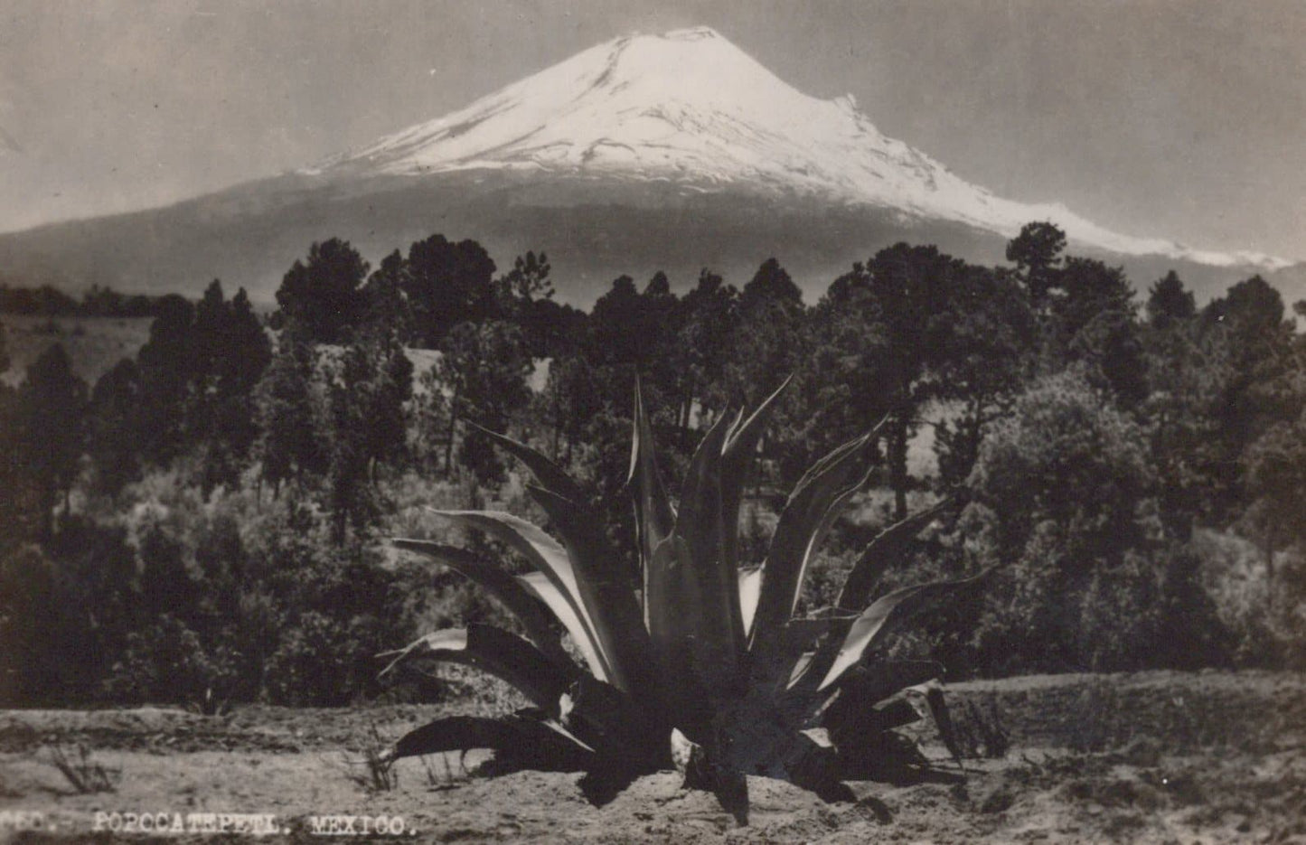 Mexico Postcard - Popocatépetl - An Active Stratovolcano - Mo’s Postcards