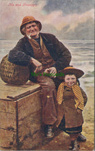 Load image into Gallery viewer, Children Postcard - Me and Grandpa