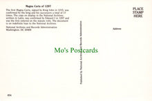 Load image into Gallery viewer, Magna Carta of 1297, National Archives, Washington DC