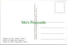 Load image into Gallery viewer, Railways Postcard - Engine no 28 'Ashley at Cowes