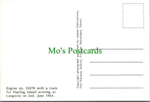 Load image into Gallery viewer, Railways Postcard - Train at Langston