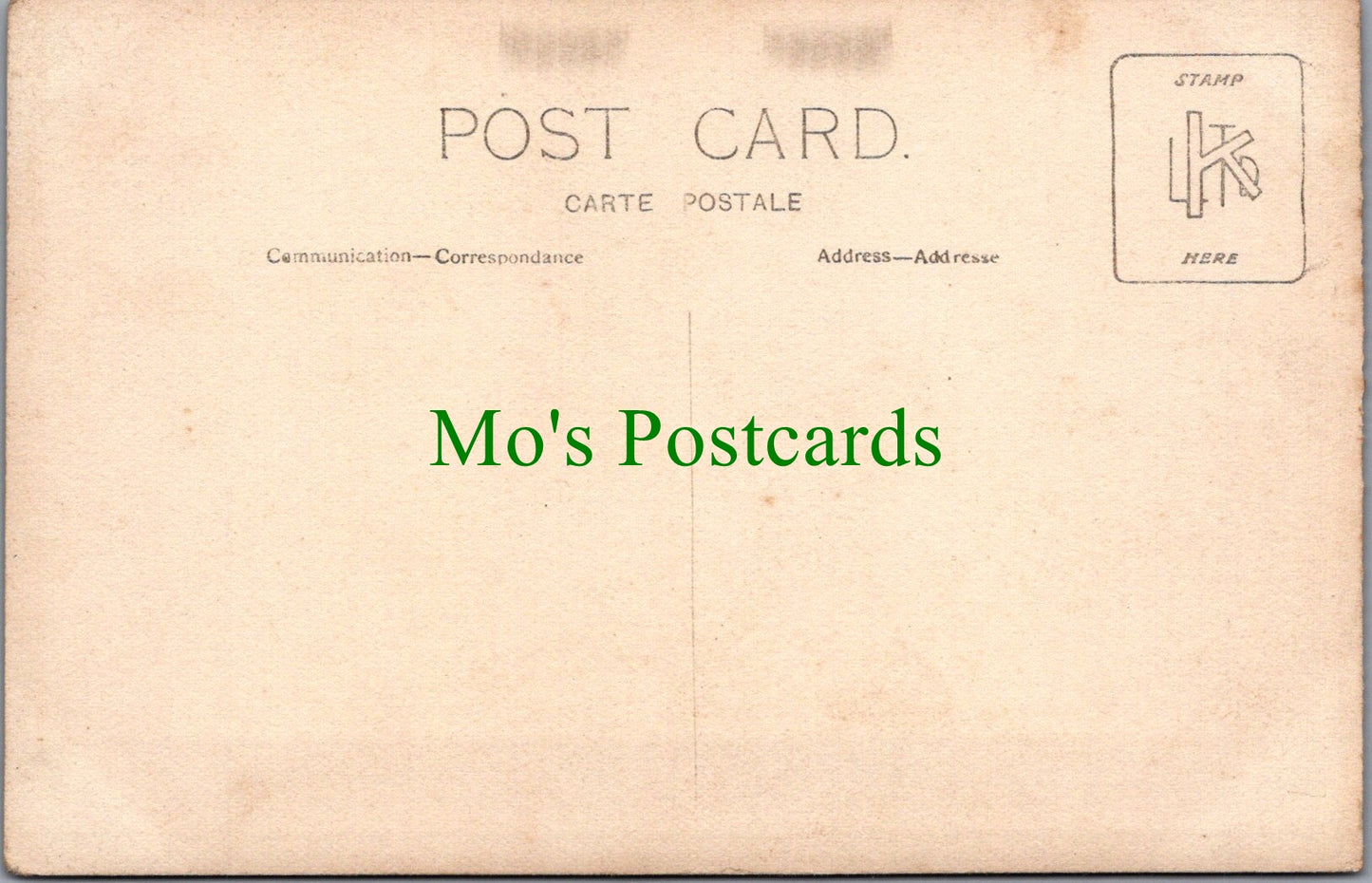 Military Postcard - British Soldiers on Parade