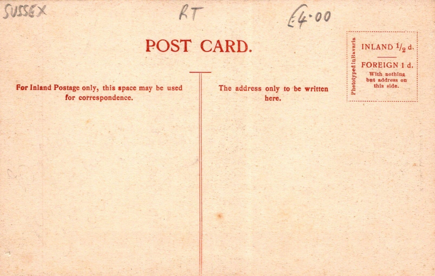 Sussex Postcard - Town Field, Kirdford - Mo’s Postcards