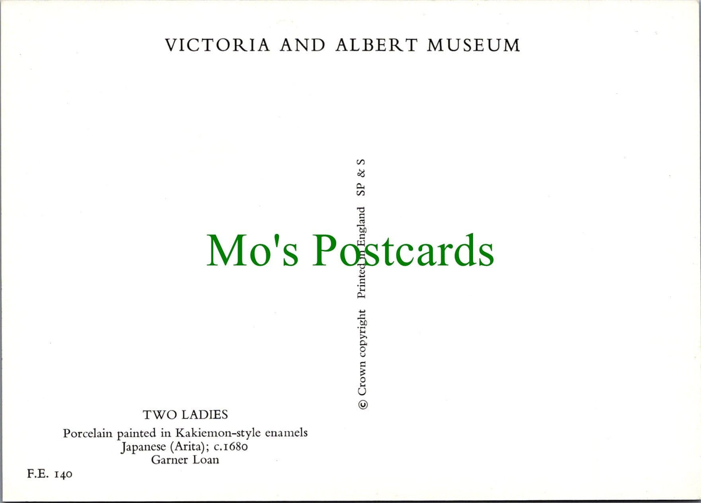 V & A Museum Postcard - Two Japanese Ladies