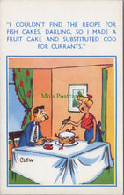 Load image into Gallery viewer, Comic Postcard - Recipe / Cake / Couple