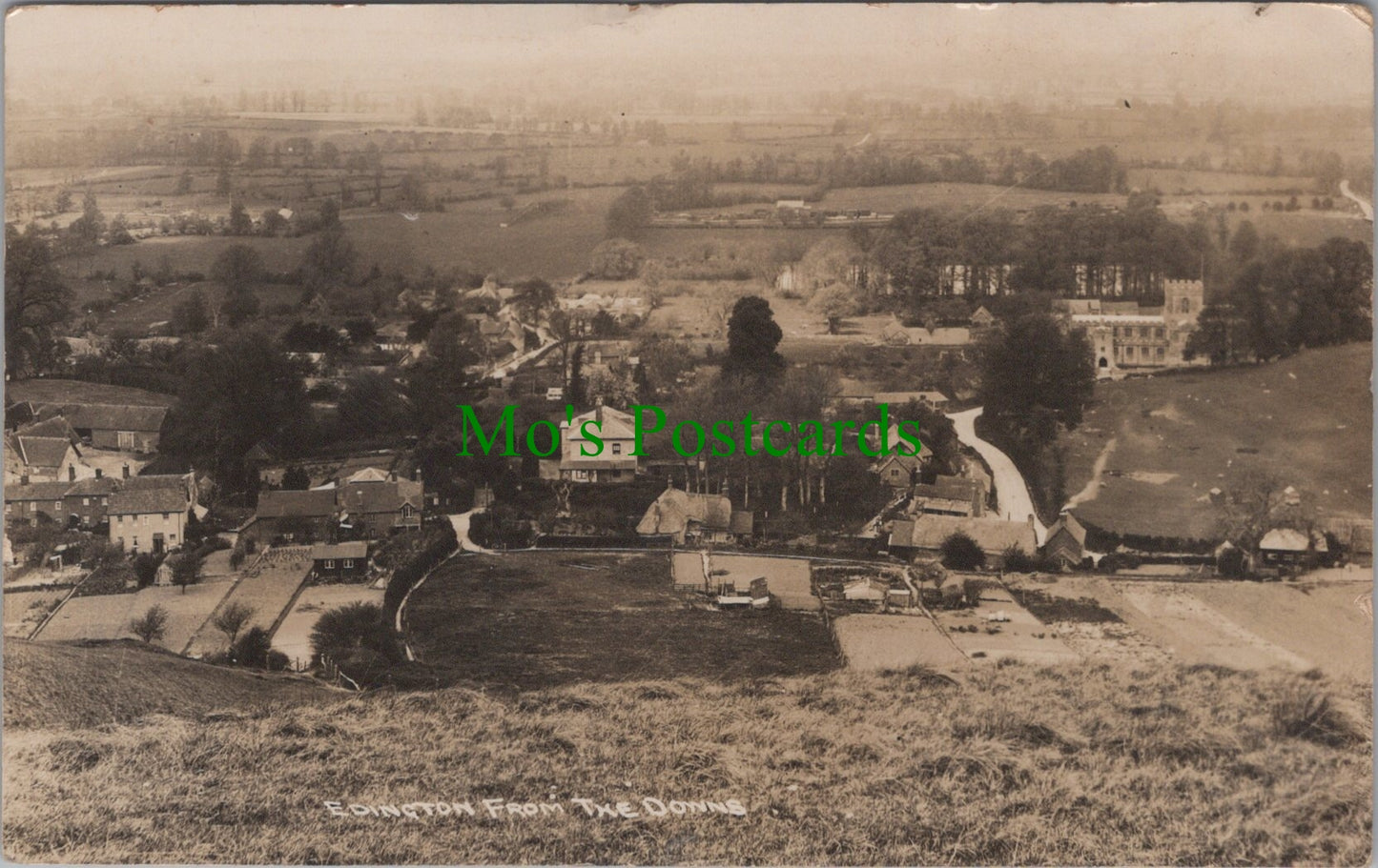 Edington From The Downs, Wiltshire SW6042