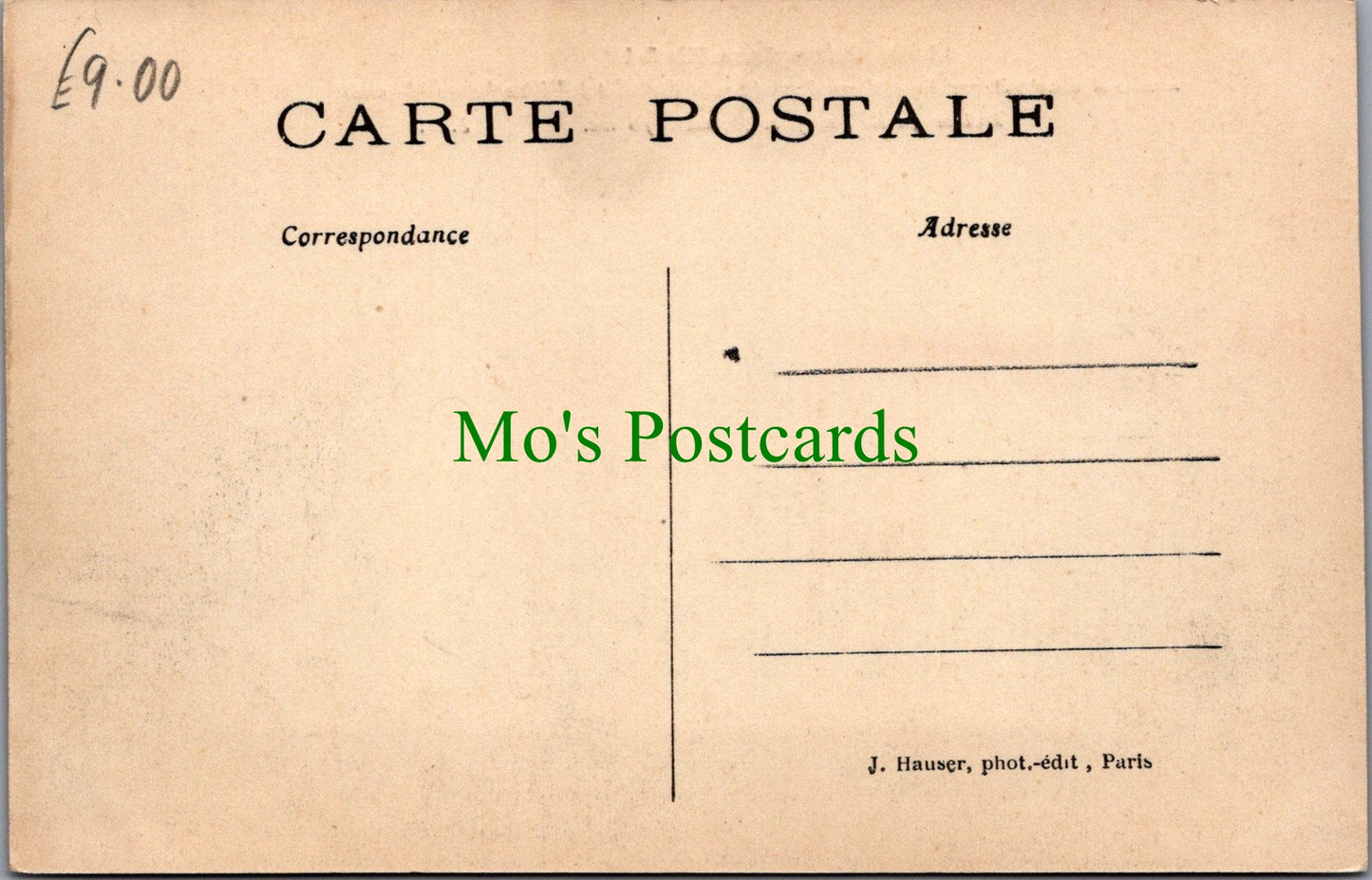 Aviation Postcard - Aeroplane Zipfel