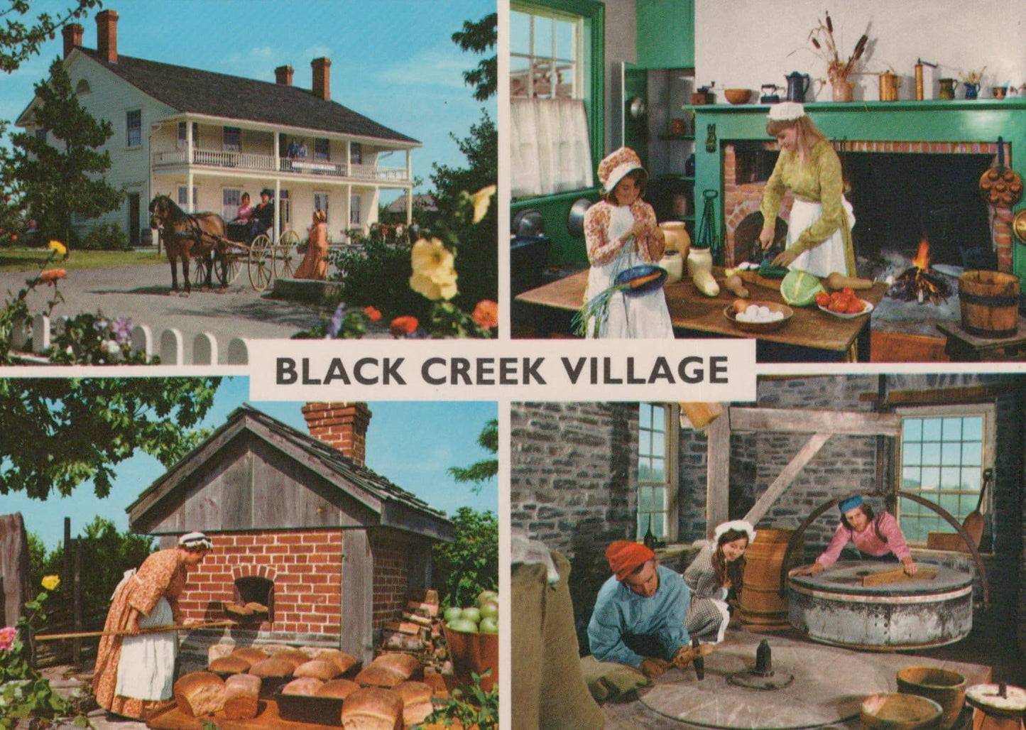 Canada Postcard - Black Creek Pioneer Village, Toronto, Ontario - Mo’s Postcards