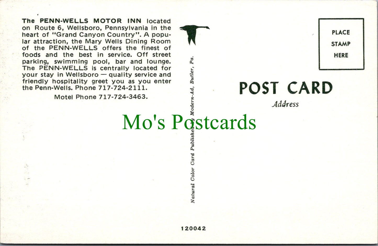 The Penn-Wells Motor Inn, Wellsboro
