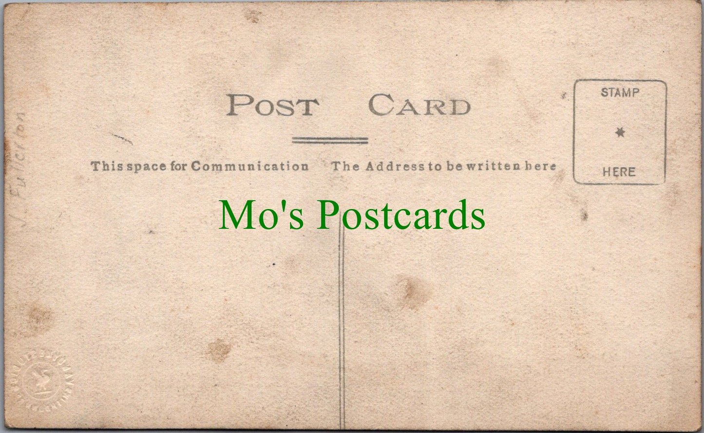 Unlocated Postcard - Children Playing