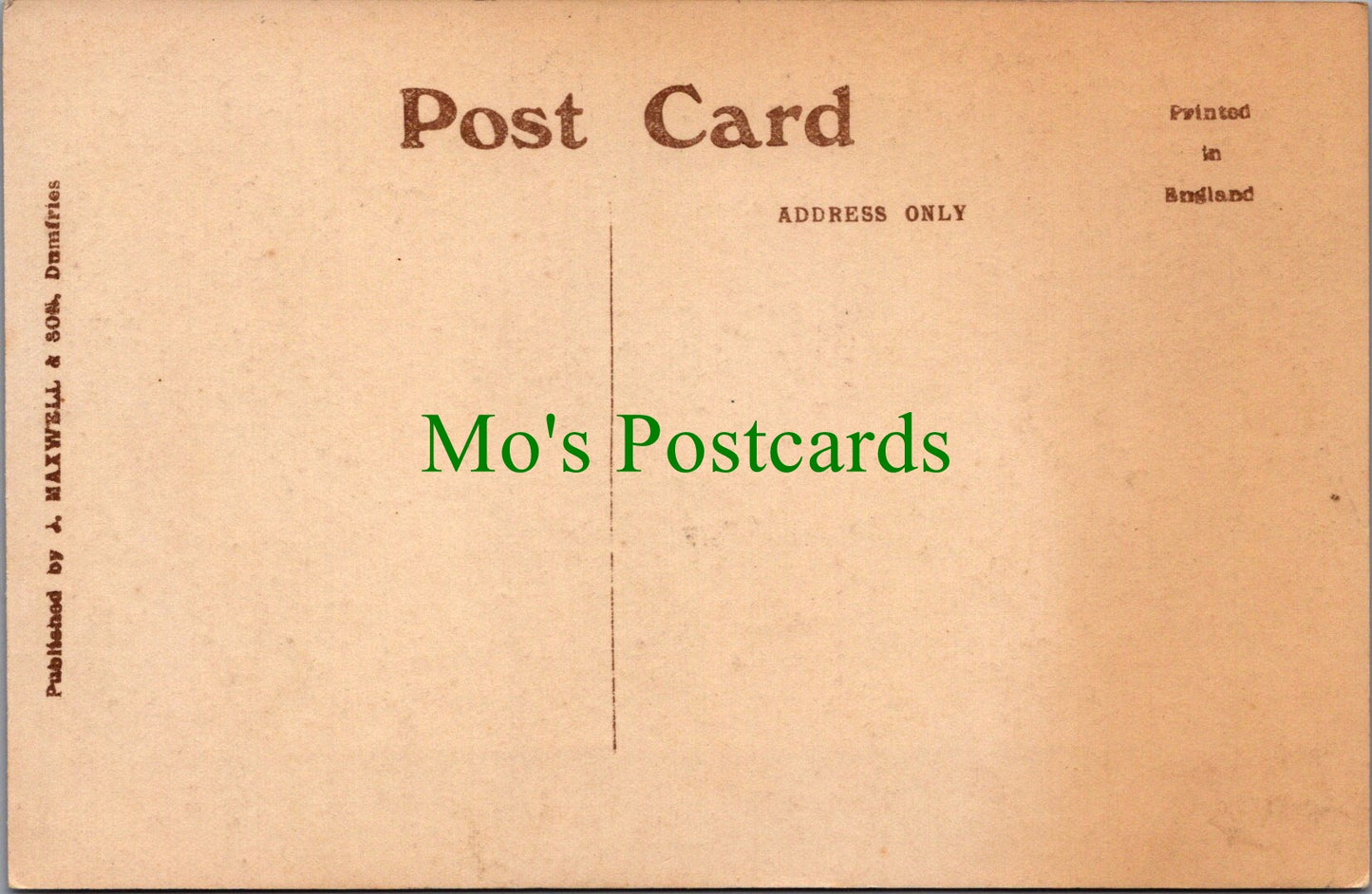 Sculpture Postcard - Old Mortality and His Pony