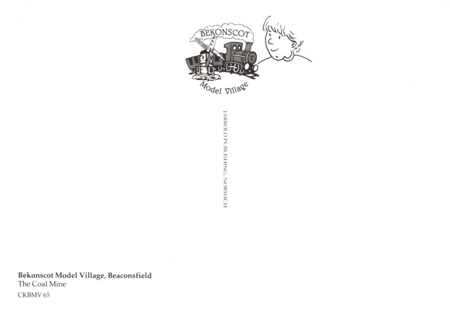 Buckinghamshire Postcard - The Coal Mine, Bekonscot Model Village, Beaconsfield - Mo’s Postcards