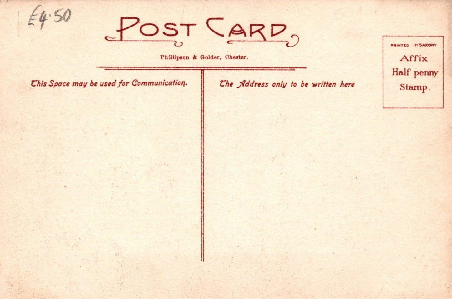 Cheshire Postcard - Chester, St Werburgh Street - Mo’s Postcards