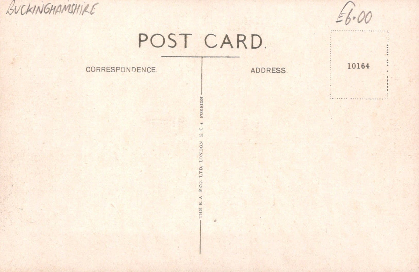 Buckinghamshire Postcard - The Limes, Hardwick - Mo’s Postcards