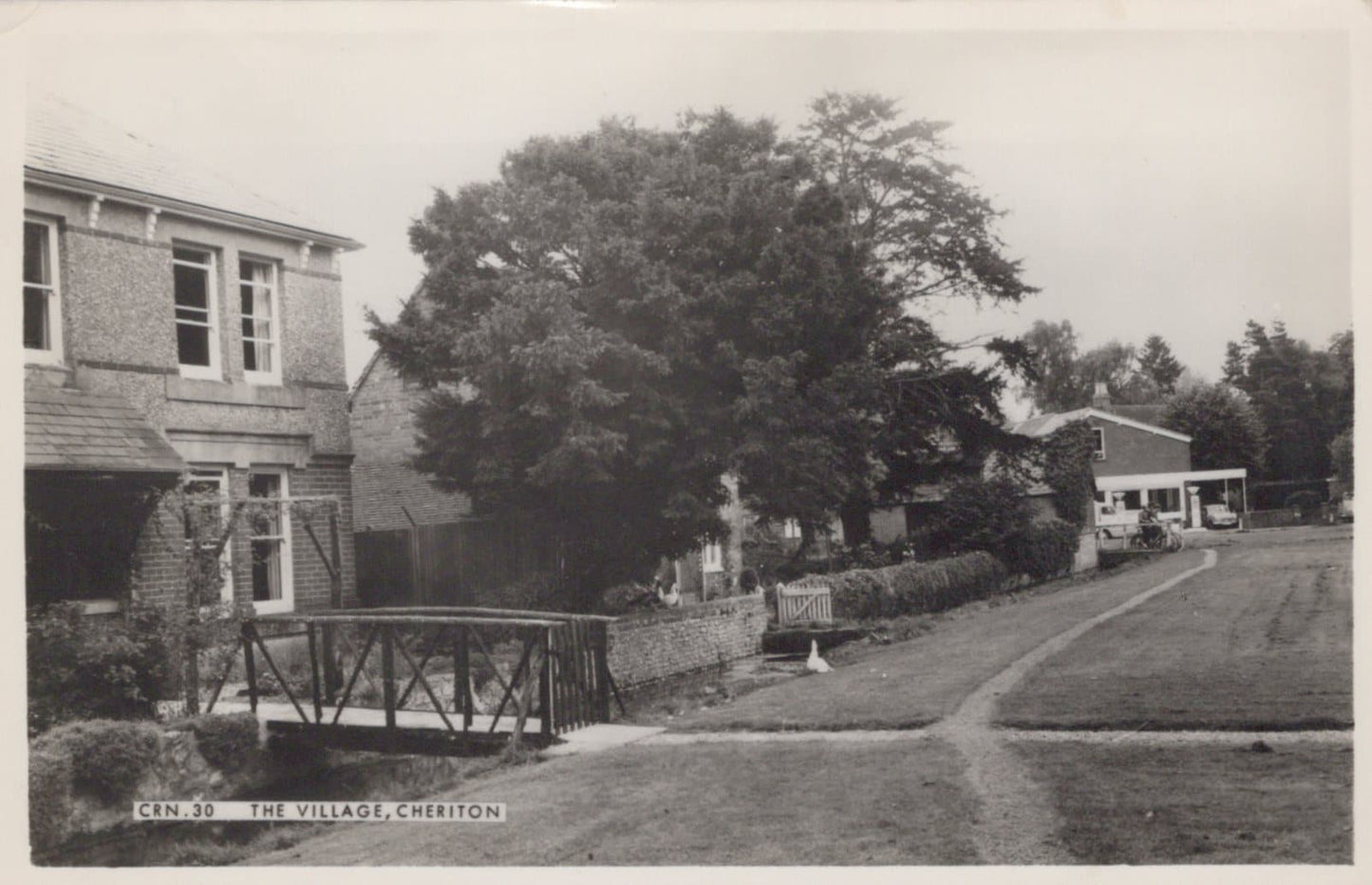 Hampshire Postcard - The Village, Cheriton, 1970 - Mo’s Postcards