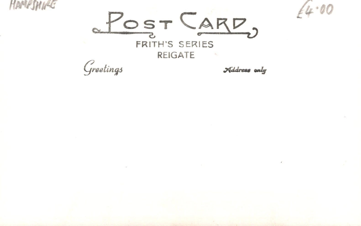 Hampshire Postcard - Emery Down Village - Mo’s Postcards