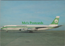 Load image into Gallery viewer, Aviation Postcard - Jamahiriya Air Transport Boeing 707