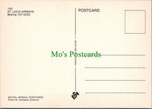 Load image into Gallery viewer, Aviation Postcard - St Lucia Airways Boeing 707