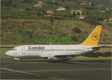 Load image into Gallery viewer, Aviation Postcard - Condor Boeing 737-230