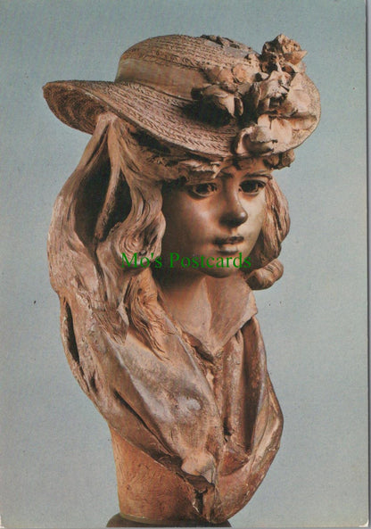 Art Postcard - Sculpture, Auguste Rodin, Jeune Fille Au Chapeau... RR19123