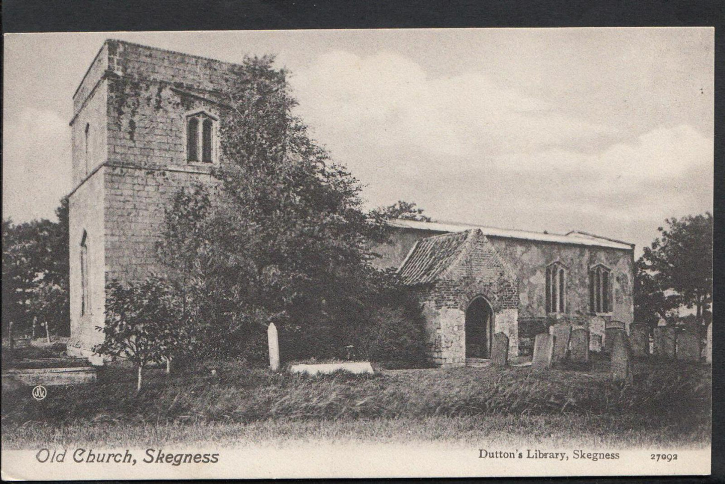 Lincolnshire Postcard - Old Church, Skegness  RS1381