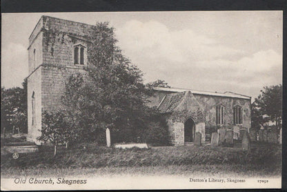 Lincolnshire Postcard - Old Church, Skegness  RS1381