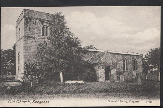 Lincolnshire Postcard - Old Church, Skegness  RS1381