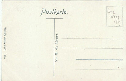 Poland Postcard - Goslara Harz-Holzschnitzereien am Bristtuch  2178