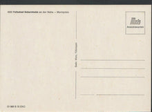 Load image into Gallery viewer, Germany Postcard - Felkebad Sobernheim An Der Nahe - Marktplatz   RR1965
